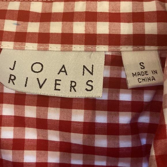 Joan rivers red and white smock - Picture 3 of 3